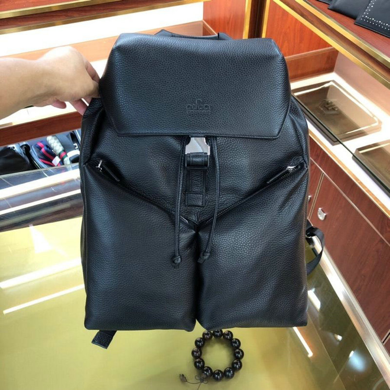 グッチ GUCCI GH-GG88313 2019年最新入荷 バックパック メンズ リュック シグネチャー レザー リュックサック 大容量 通勤 通学