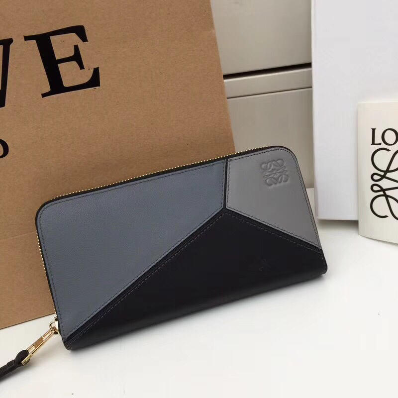 商品名称：ロエベ LOEWE GH-LES19001PL 2019年最新入荷 パズル ラウンドジップウォレット ファスナー長財布 カーフスキン