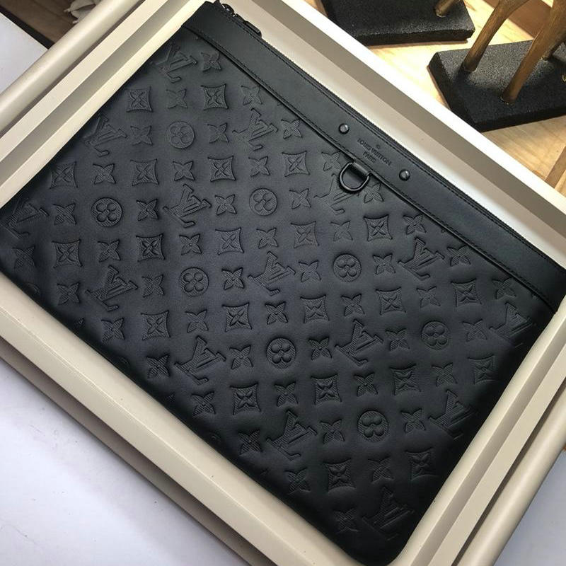 ルイヴィトン LOUISVUITTON GH-M62903 2019年最新入荷 ポシェット ディスカバリー 手持ちかばん クラッチバッグ メンズ エレガントバッグ 黒