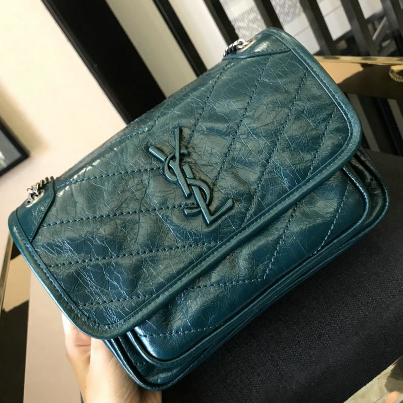 イヴサンローラン Saint laurent YSL GH-YSL533037 2019年最新入荷 ニキ 斜め掛け ショルダーバッグ レザー レディース スモールバッグ