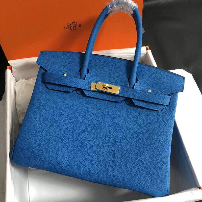 エルメス 063-HBK35JL  HERMES 2019年最新入荷 バーキン トートバッグ ハンドバッグ レディースかばん 通勤 トリヨンクレマンス
