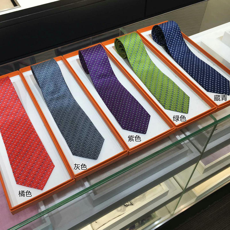 エルメス HERMES AN-LDHE19004 2019年春夏最新入荷 ネクタイ シルクツイルタイ 紳士 メンズ用
