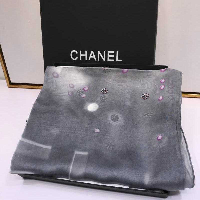 商品名称：シャネル CHANEL AN-WJCH19007 2019年春夏最新入荷 マフラー ショール ネッカチーフ シルク レディース