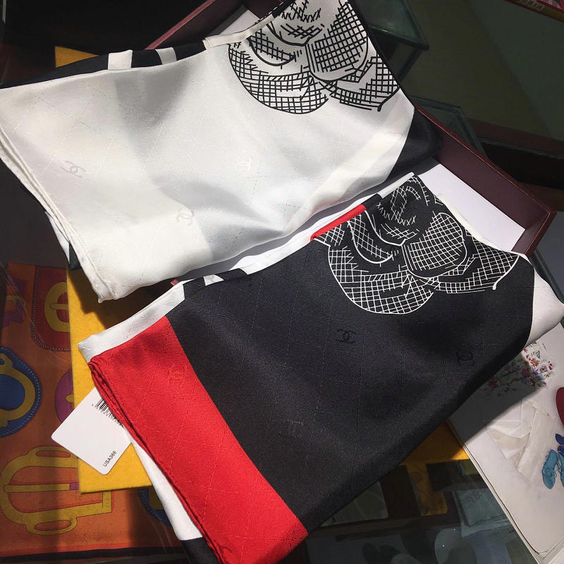 商品名称：シャネル CHANEL AN-WJCH19016 2019年春夏最新入荷 マフラー ショール ネッカチーフ シルク レディース