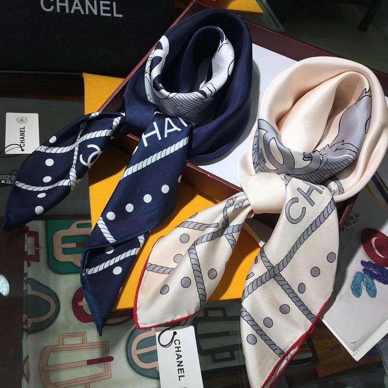 シャネル CHANEL AN-WJCH19017 2019年春夏最新入荷 マフラー ショール ネッカチーフ シルク レディース