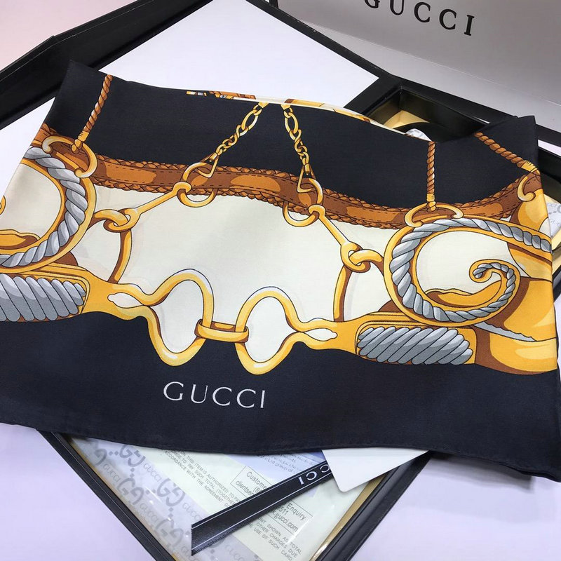 グッチ GUCCI  AN-WJGG19016 2019年春夏最新入荷 マフラー スカーフ ショール ネッカチーフ シルク レディース