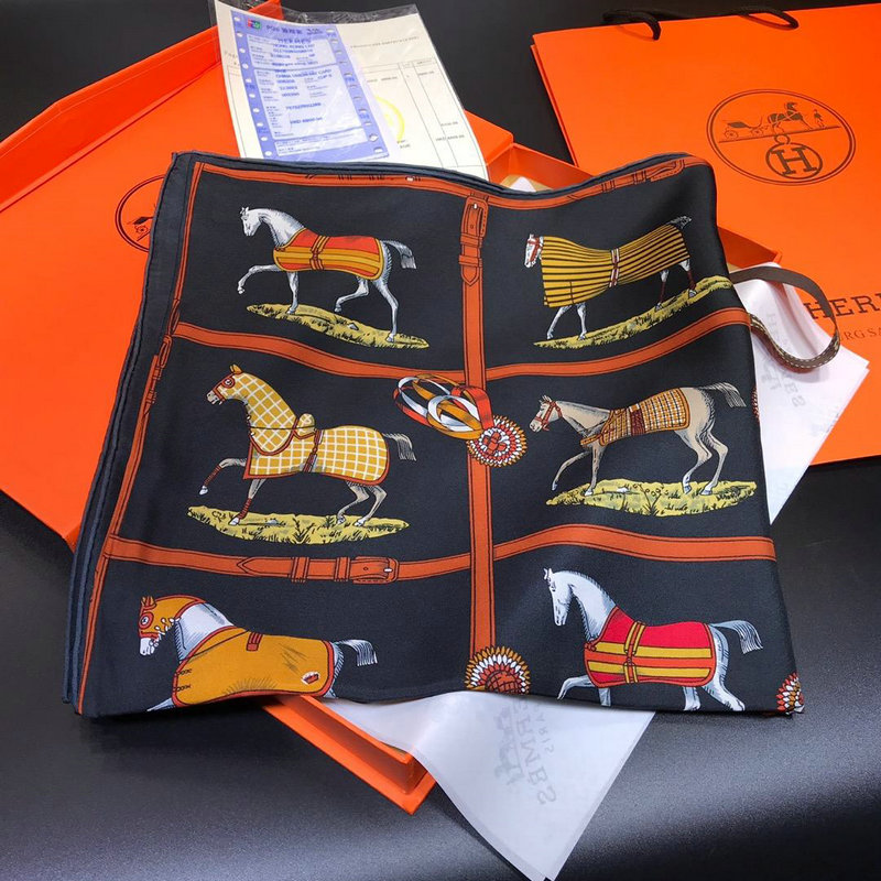 エルメス HERMES AN-WJHE19007 2019年春夏最新入荷 マフラー スカーフ ショール ネッカチーフ シルク レディース