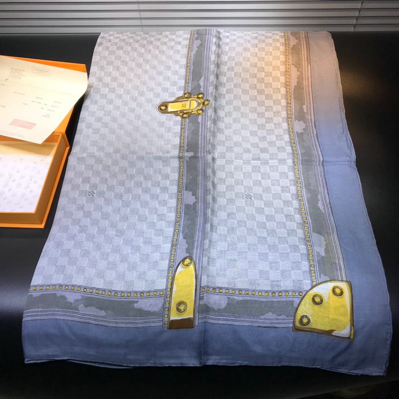 ルイヴィトン LOUISVUITTON  AN-WJLV19012 2019年春夏最新入荷 マフラー スカーフ ショール ネッカチーフ シルク