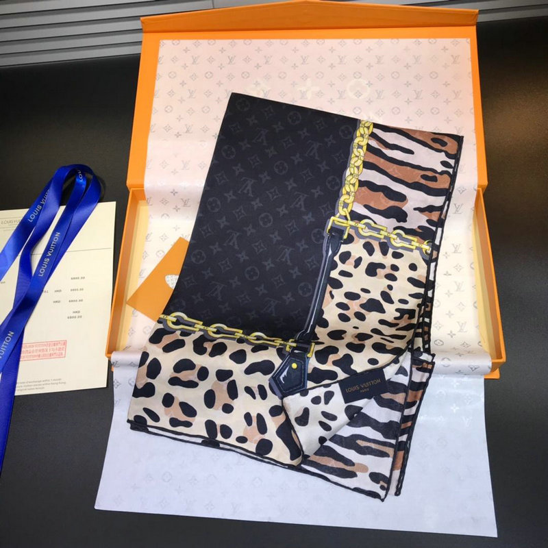 ルイヴィトン LOUISVUITTON 2AN-WJLV19016 019年春夏最新入荷 マフラー スカーフ ショール ネッカチーフ シルク