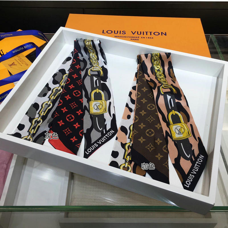 ルイヴィトン LOUISVUITTON 2AN-WJLV19019 019年春夏最新入荷 バンドー ネクタイ レディース ヘアバンドー ストリーマ