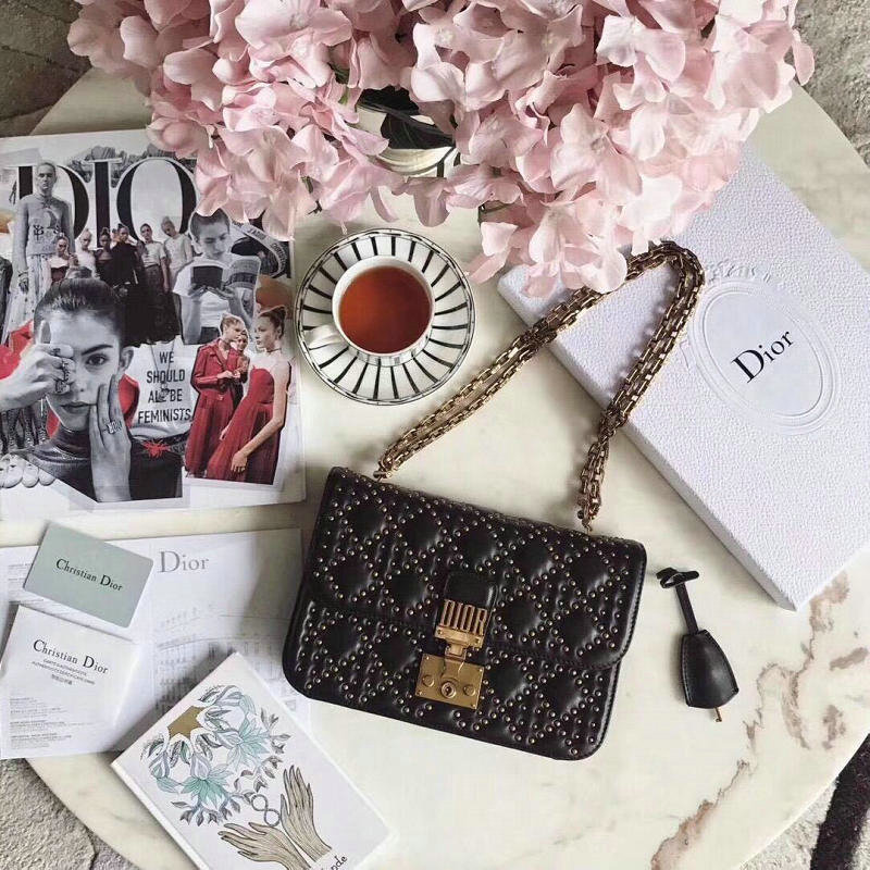 クリスチャンディオール CHRISTIAN DIOR 182-CD0511 2019年最新入荷 DIORADDICT バッグ ショルダーバッグ ラムスキン レディース