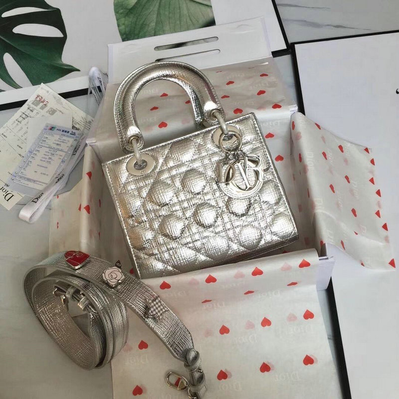 クリスチャンディオール CHRISTIAN DIOR 182-CD00859Y 2019年最新入荷 My Lady Dior Lucky bag ハンドバッグ 2way ショルダーバッグ ラムスキン