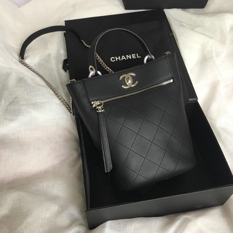 シャネル CHANEL CC-CH0577 2019年最新入荷 バケットバッグ ハンドバッグ 2way ショルダーバッグ カーフスキン