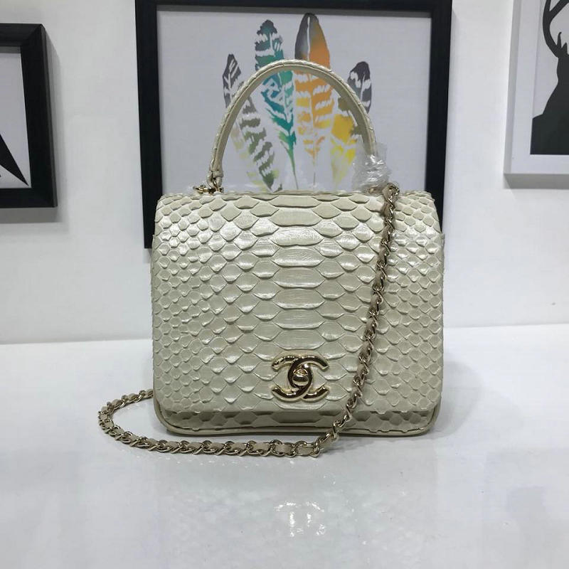 シャネル CHANEL CC-CH57042 2019年最新入荷 トップハンドルバッグ 2way ショルダーバッグ レディース 蛇柄