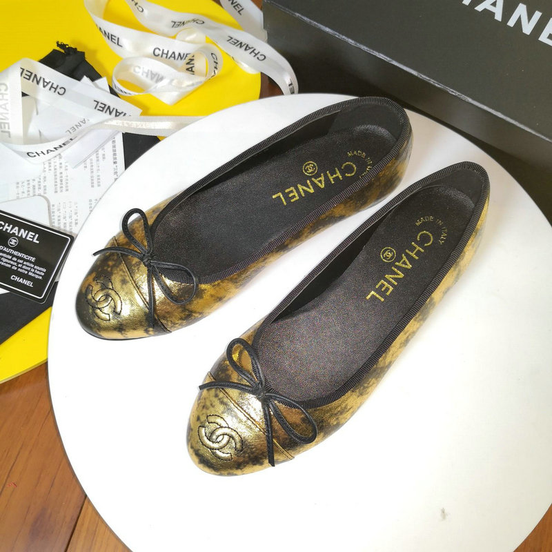 商品名称：シャネル CHANEL 26-CHJ19051J 2019年最新入荷 パンプス フラットシューズ ローファーシューズ レディース リボン付き レザー