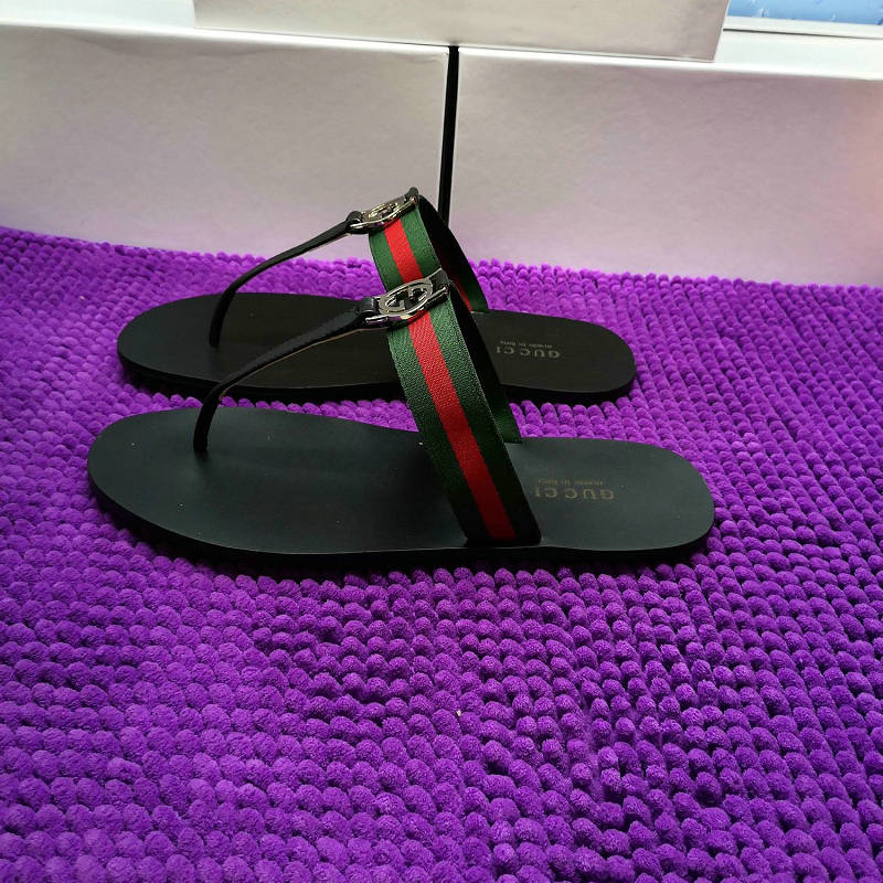 グッチ GUCCI 26-GGJ19059 2019年最新入荷 ビーチサンダル フリップフロップ シューズ ミュール メンズ レディース レザー