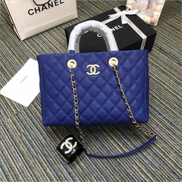 CHANEL シャネル CC-CH57974RQ  2019年最新作 ラージ ショッピングバッグ ハンドバッグ 2way ショルダーバッグ カーフスキン レディース