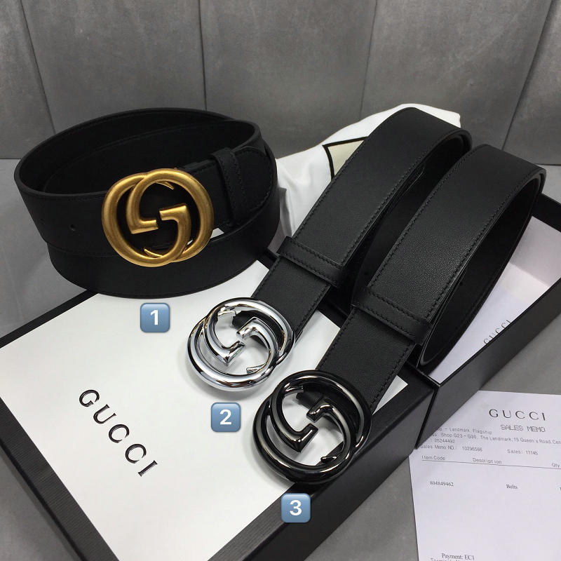 グッチ GUCCI 057-GG409417GK 2019年最新入荷 ベルト レザー G バックル カーフスキン 幅4cm