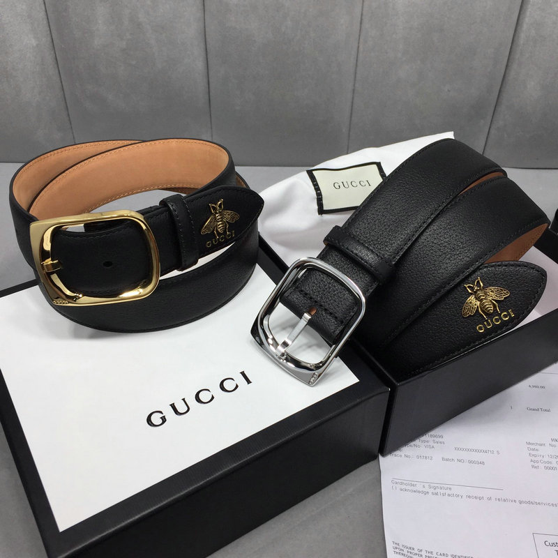 グッチ GUCCI 2019年最新入荷 ベルト レザー カーフスキン 幅2.5cm