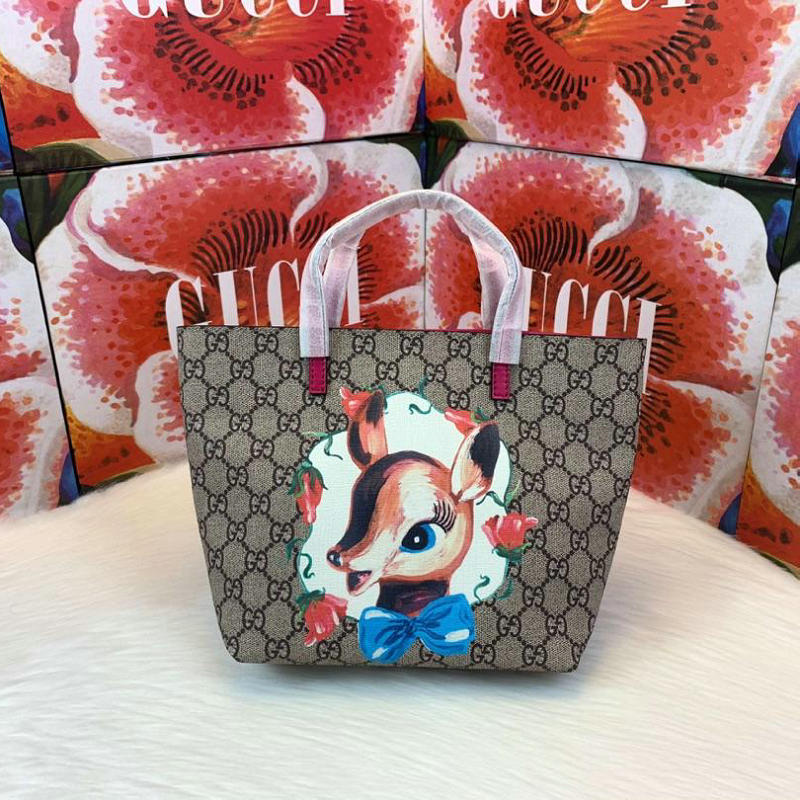 GUCCI グッチ 057-GG410812L 2019年最新入荷 トップハンドルバッグ トートバッグ ハンドバッグ レディース かばん キャンパス