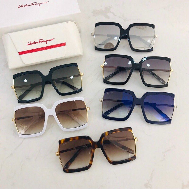 商品名称：サルヴァトーレ フェラガモ SALVATORE FERRAGAMO AN-YJFL19004 2019年春夏最新入荷 サングラス メガネ