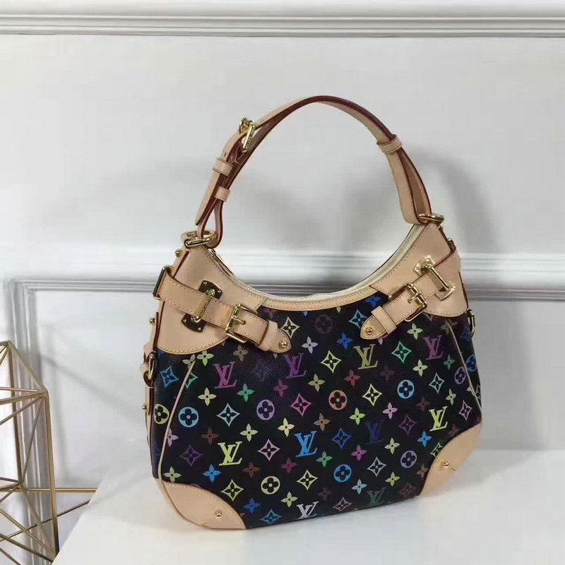 ルイヴィトン LOUISVUITTON  99-M40193 2019年最新入荷 トートバッグ 2way ショルダーバッグ モノグラムキャンパス マルチカラーブラック