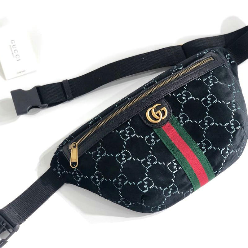 グッチ GUCCI  063-GG574968 2019年最新入荷 ウェストバッグ チェストバッグ ボディバッグ ショルダーバッグ スエード