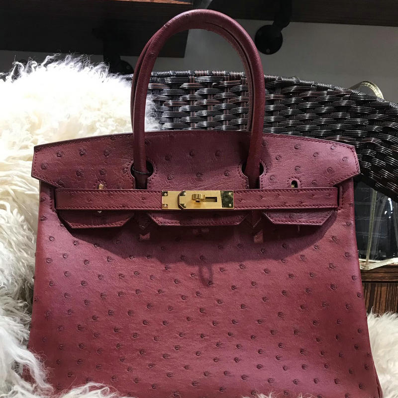 商品名称：エルメス HERMES  063-HBK35TPJH 2019年最新入荷 バーキン トートバッグ トップハンドバッグ オーストリッチ