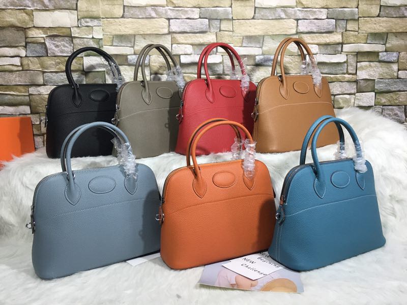 商品名称：エルメス HERMES 063-HBL31LYH 2019年最新入荷 ボリード トップハンドバッグ トートバッグ トリヨンクレマンス シルバー金具