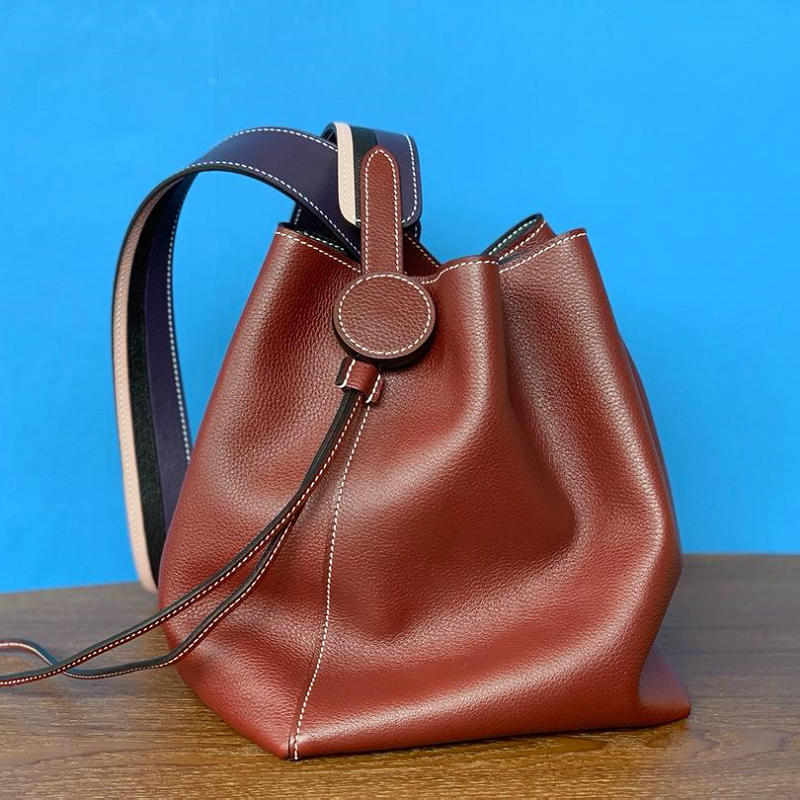 エルメス HERMES 063-HLC17PJH 2019年最新入荷 リコルバッグ バケットバッグ ショルダーバッグ レディースかばん