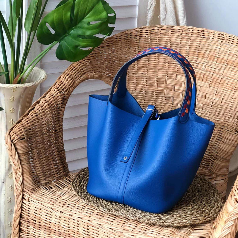 エルメス HERMES 063-HPK22DL 2019年最新入荷 ピコタン バケットバッグ ショルダーバッグ レディースかばん ヴォーエプソン