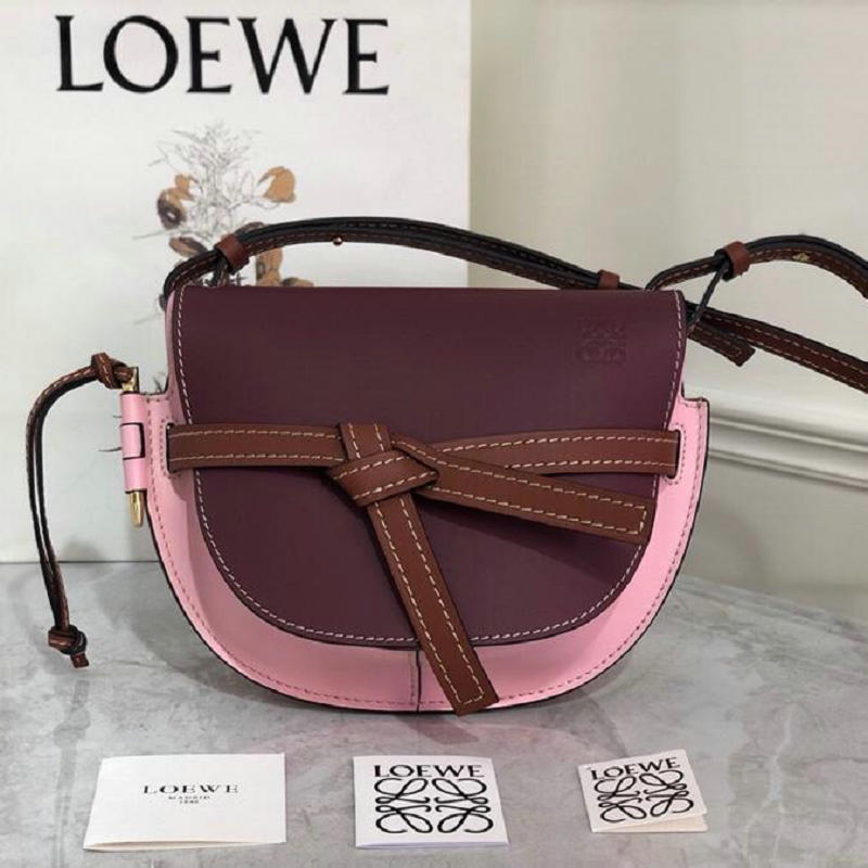 ロエベ LOEWE 063-LE1887 2019年最新入荷 ゲートバッグ 斜めがけ ショルダーバッグ レディースかばん レジャー カーフスキン