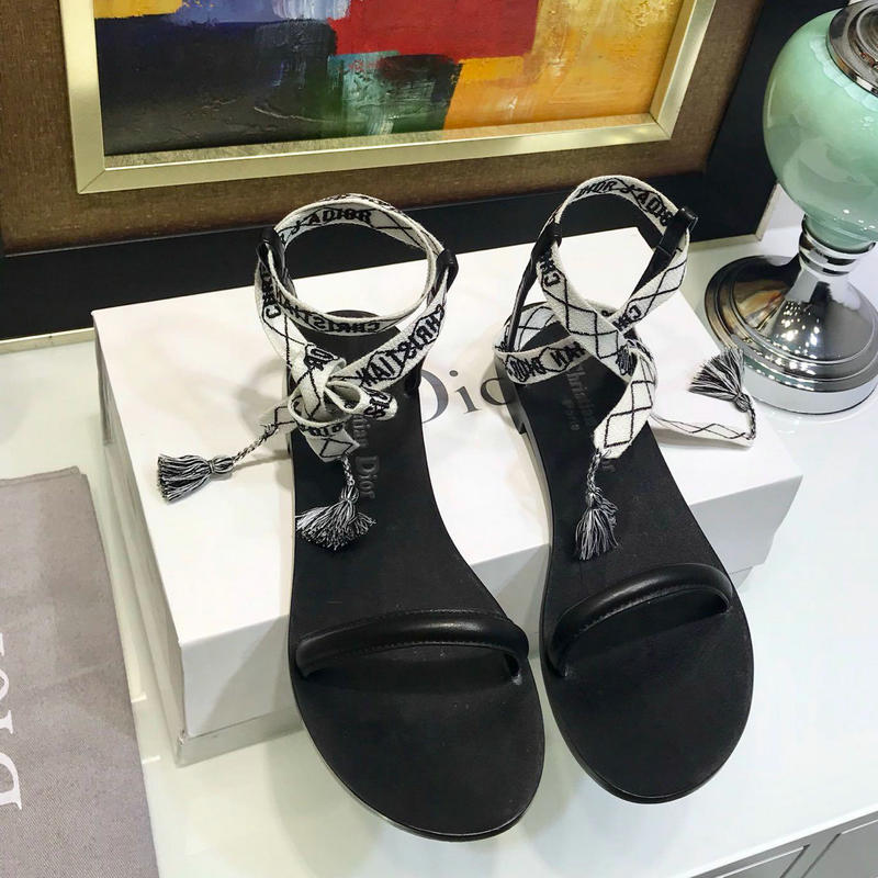 クリスチャンディオール CHRISTIAN DIOR 26-CDJ19018 2019年最新入荷 サンダル サマーサンダル レディースシューズ 靴 黒