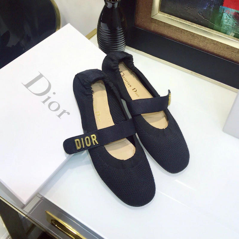 商品名称：クリスチャンディオール CHRISTIAN DIOR  26-CDJ19039 2019年最新入荷 バレーシューズ フラットシューズ レディース 靴 レザー パンプス