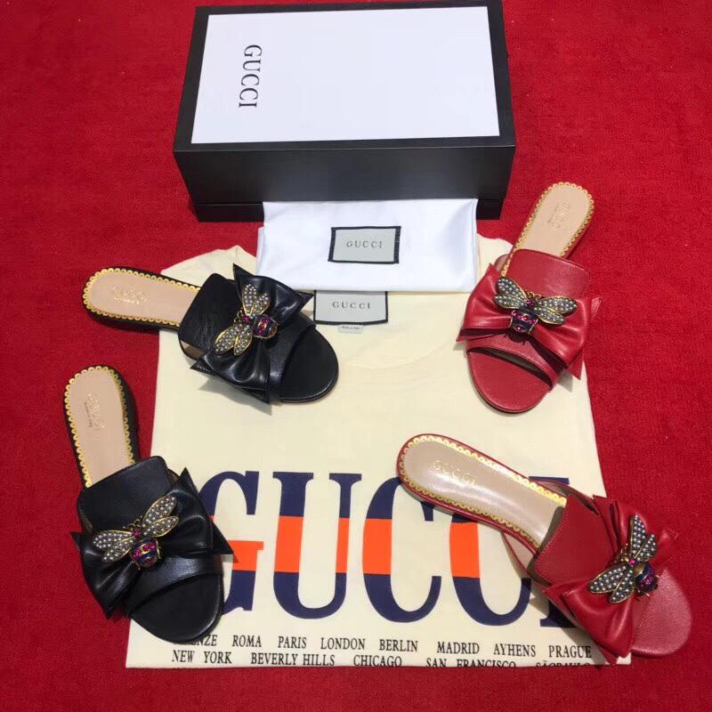 グッチ GUCCI  026-GGJ19063 2019年最新入荷 サンダル サマーサンダル フラットシューズ レザー レディース 靴 ミュール