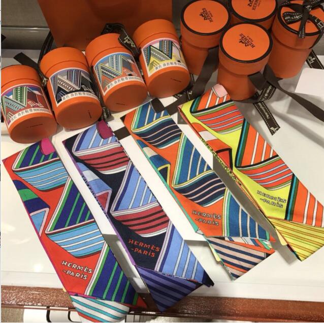 エルメス HERMES 2019年最新入荷 ツイリー ストリーマ マフラー ヘアーバンド シルク