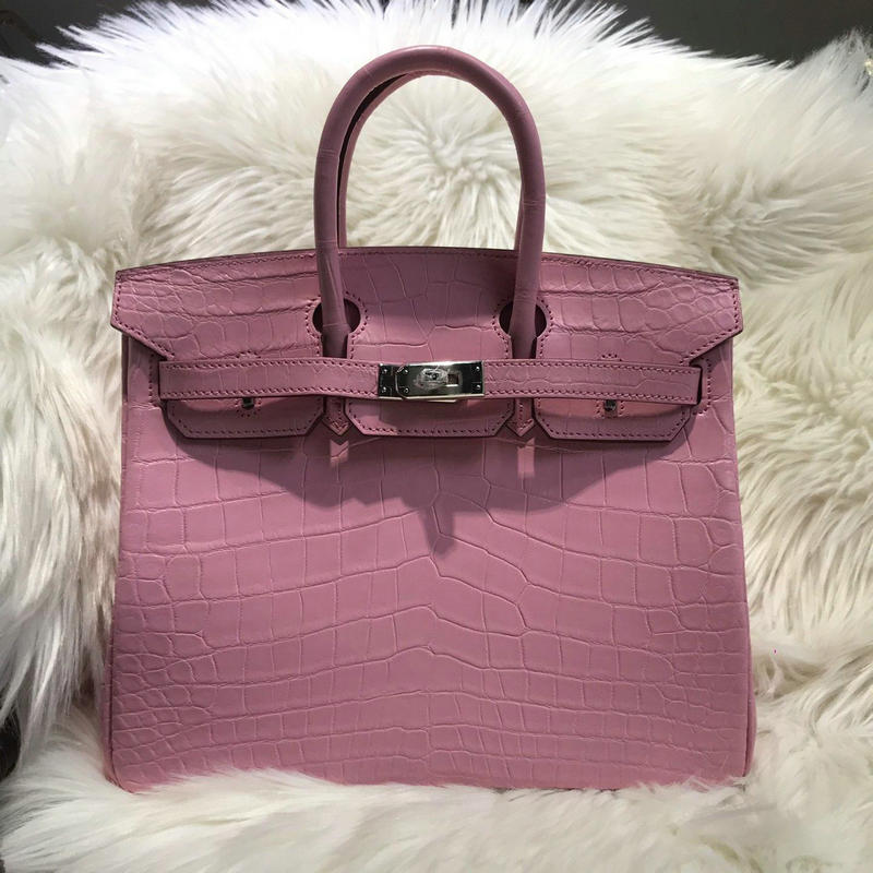 エルメス HERMES 063-HBK35EPFH 2019年最新入荷 バーキンバッグ トートバッグ ハンドバッグ クロコダイル革 レディースかばん