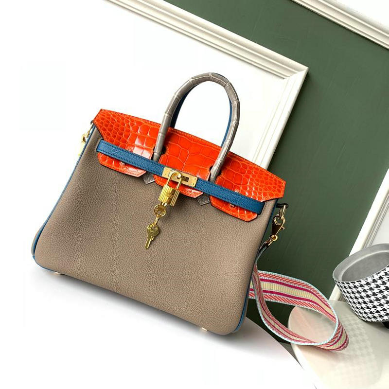 エルメス HERMES  063-HBK35LEHC 2019年最新入荷 バーキンバッグ トートバッグ ハンドバッグ トゴ革 レディースかばん