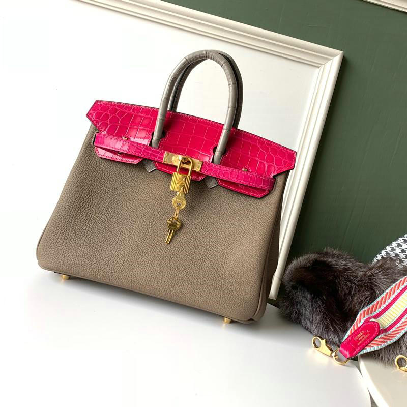 エルメス HERMES 063-HBK35LEHR 2019年最新入荷 バーキンバッグ トートバッグ ハンドバッグ トゴ革 レディースかばん