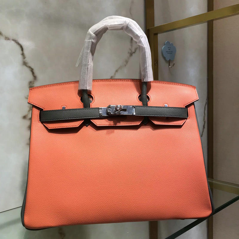 エルメス HERMES 063-HBK35SCR　2019年最新入荷 バーキンバッグ トートバッグ ハンドバッグ ヴォーエプソン レディースかばん