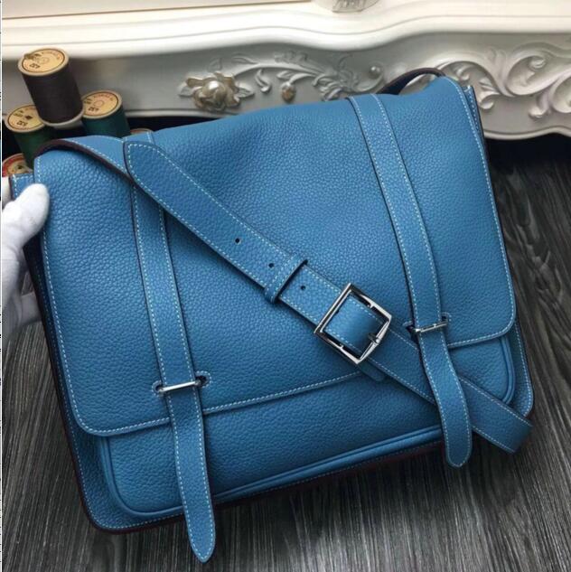 エルメス HERMES  063-HE0550NQL 2019年最新入荷 スティーヴ 斜めがけ ショルダーバッグ メンズバッグ ビジネス用 メッセンジャーバッグ 通勤 男子用 鞄