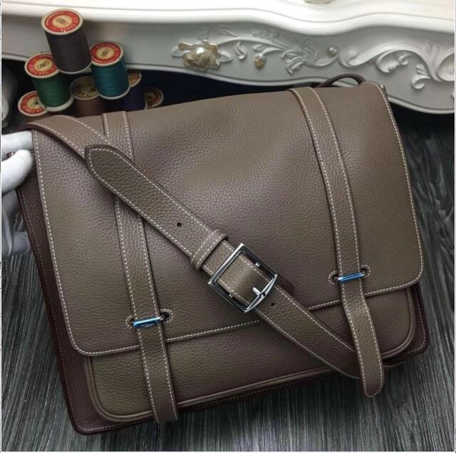 エルメス HERMES 063-HE0550NSF 2019年最新入荷 スティーヴ 斜めがけ ショルダーバッグ メンズバッグ ビジネス用 メッセンジャーバッグ 通勤 男子用 鞄