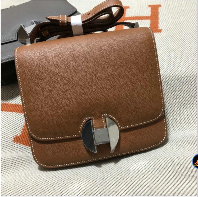 エルメス HERMES 2019年最新入荷 エルメス2002 ショルダーバッグ フラップバッグ ヴォー エヴァーカラー レディース