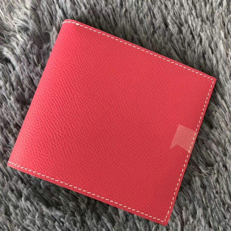 エルメス HERMES 063-HE07830MH 2019年最新入荷 シチズン ツイル コンパクト 二つ折り短財布 札入れ カードポケット付き ヴォーエプソン