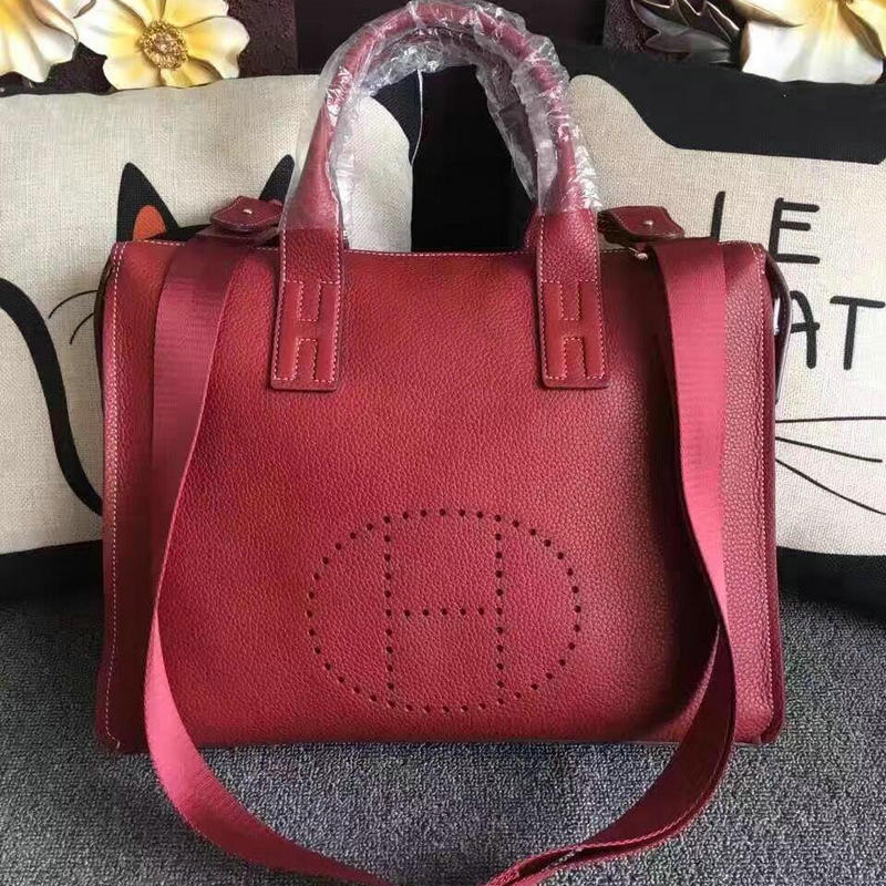 エルメス HERMES  063-HE8813JH 2019年最新入荷 ブリーフケース トートバッグ ショルダーバッグ ビジネス メンズ かばんトゴ革