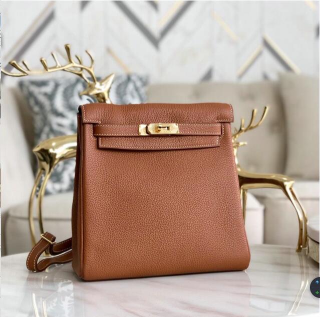 エルメス HERMES 063-HKL22JB2019年最新入荷 ケリー ado バックパック 4way 斜めがけ ショルダーバッグ トートバッグ ハンドバッグ トリヨンクレマンス