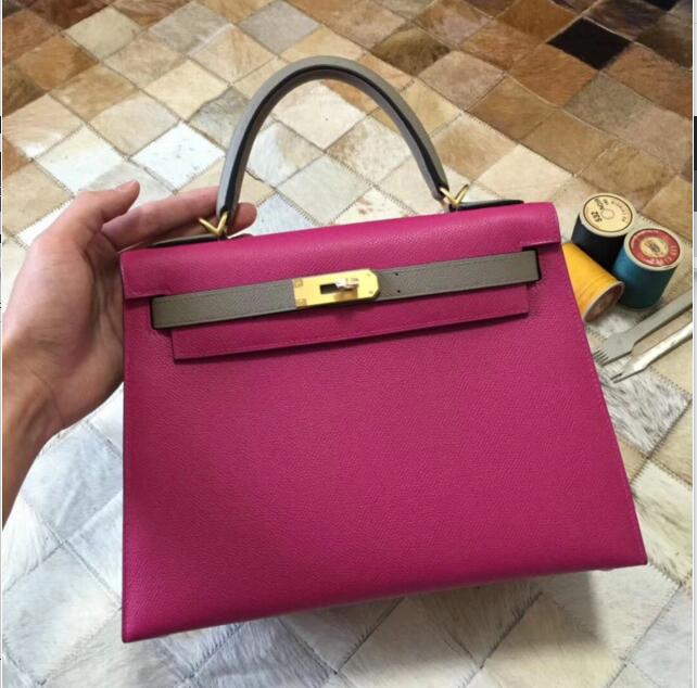 エルメス HERMES 063-HKL28RSMZ 2019年最新入荷 ケリー 28 トートバッグ 2way ショルダーバッグ レディースかばん ヴォーエプソン