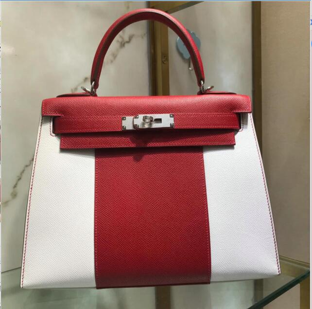 エルメス HERMES  063-HKL28RSRB 2019年最新入荷 ケリー 28 トートバッグ 2way ショルダーバッグ レディースかばん ヴォーエプソン