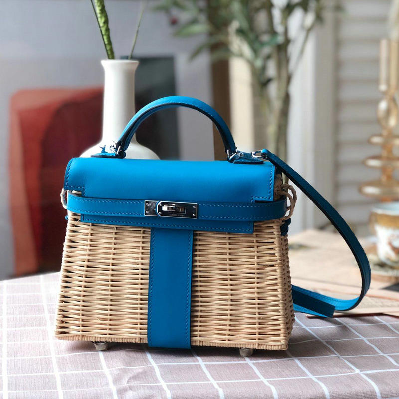 エルメス  063-HKLP20TL HERMES 2019年最新入荷 ケリー トートバッグ 2way ショルダーバッグ ピクニックBAGGU レディースかばん