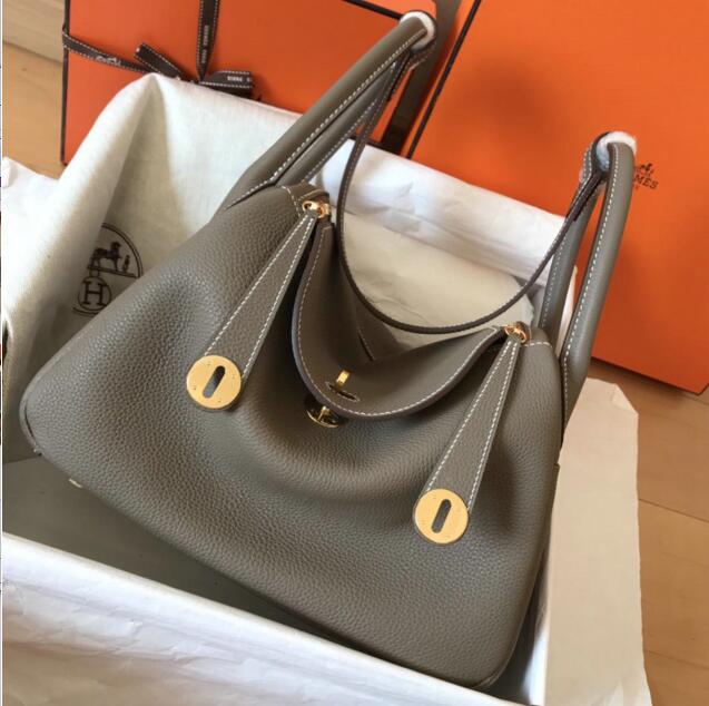 エルメス HERMES  063-HLD1059DH 2019年最新入荷 リンディ 斜めがけ ショルダーバッグ レディースかばん トリヨンクレマンス 手縫い